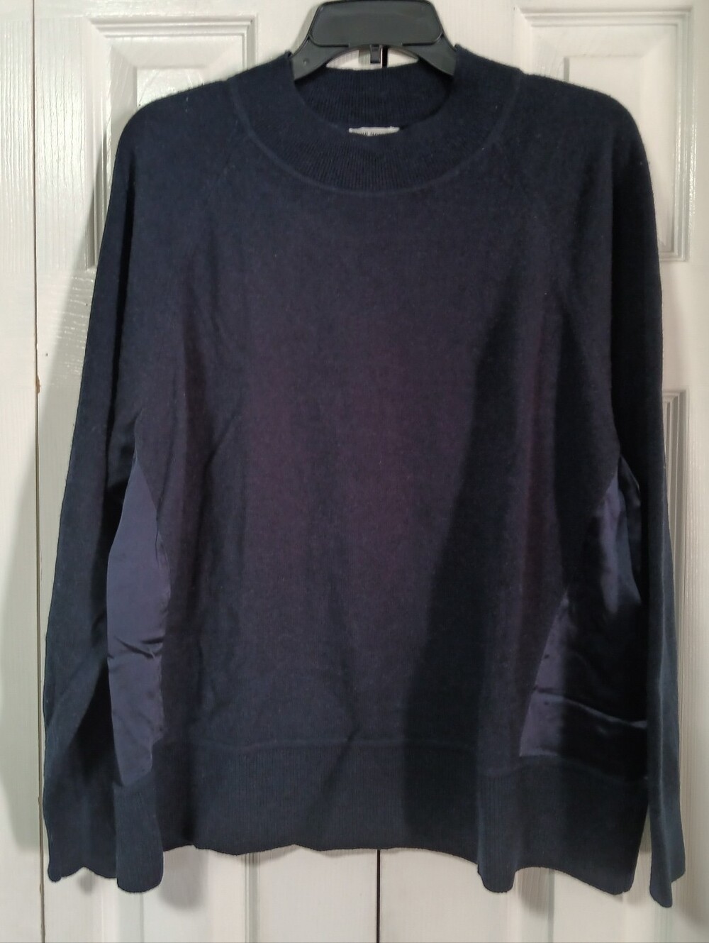 Club Monaco Mixed Media Mockneck Sweater
